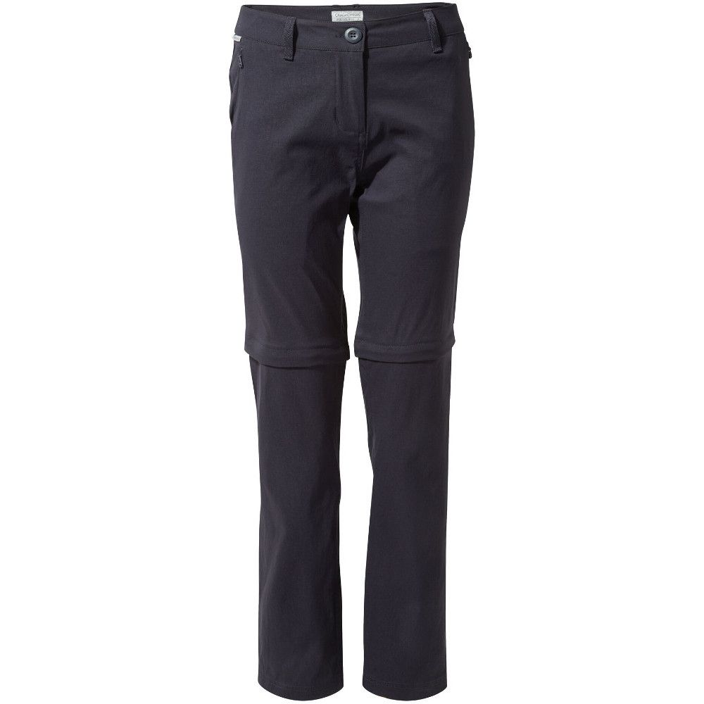 The Craghoppers Kiwi Pro II Convertible Trousers keep you comfortable as the weather changes. The long and short of it is that you can unzip the legs to make them into sensible 8