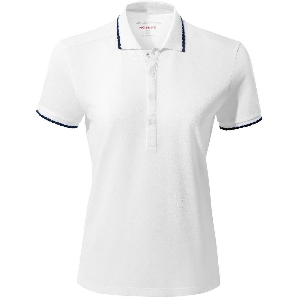 Superb performance top with classic polo styling and impressive hot-climate credentials. The quick-drying pique jersey fabric incorporates NosiLife anti-insect treatment to help guard against biting bugs. Lightweight and easy care for hassle-free adventures.
