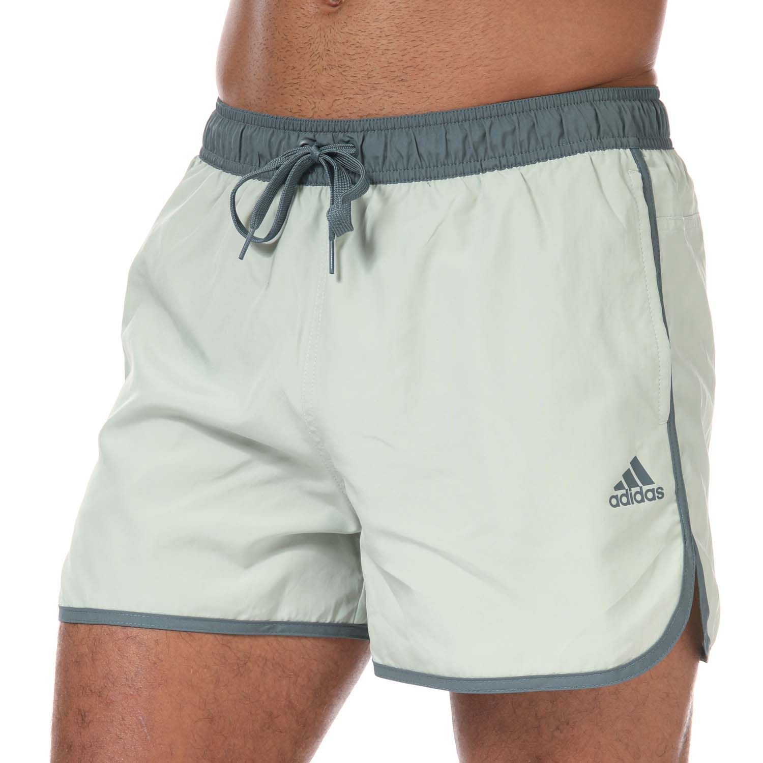 adidas split swim shorts