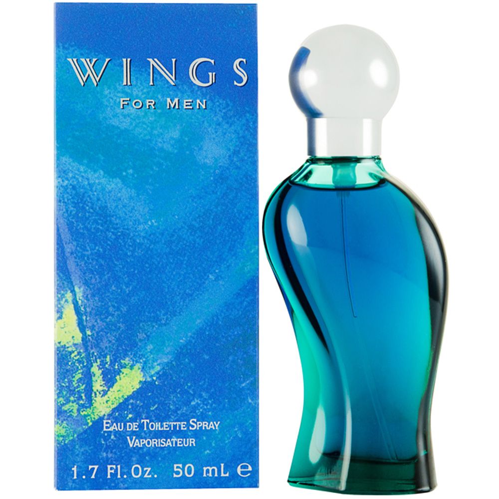 Giorgio Beverly Hills design house launched Wings in 1994 as an aromatic fougere fragrance for men. Wings notes consist of lavender green accords neroli bergamot lemon coriander clary sage jasmine lilyofthevalley geranium Tonka bean amber musk oakmoss and cedar.