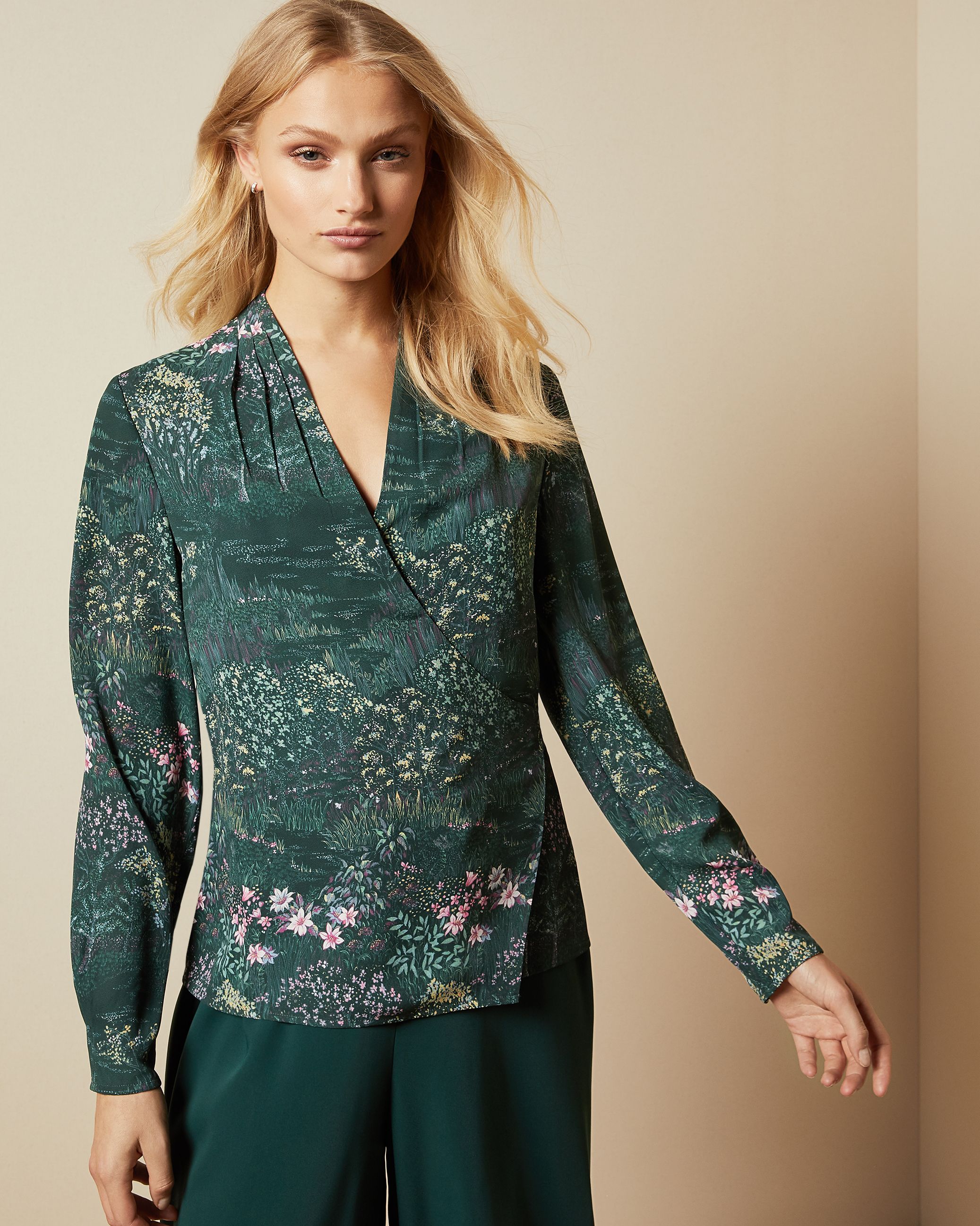 ted baker briona blouse