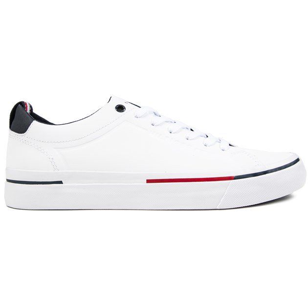 Tommy Hilfiger Corporate Leather Trainers White