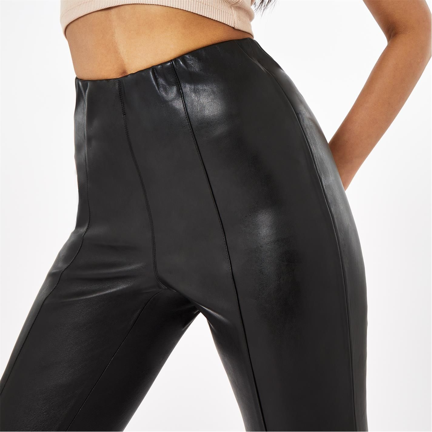 These Firetrap leggings are crafted in a PU fabric, looking stylish whatever the season. Crafted with visible seam details, these are a pair that create that fashion-forward leather look. The perfect rise, the perfect length, these will never let you down. Whatever you choose to style it with, put your best look forward.