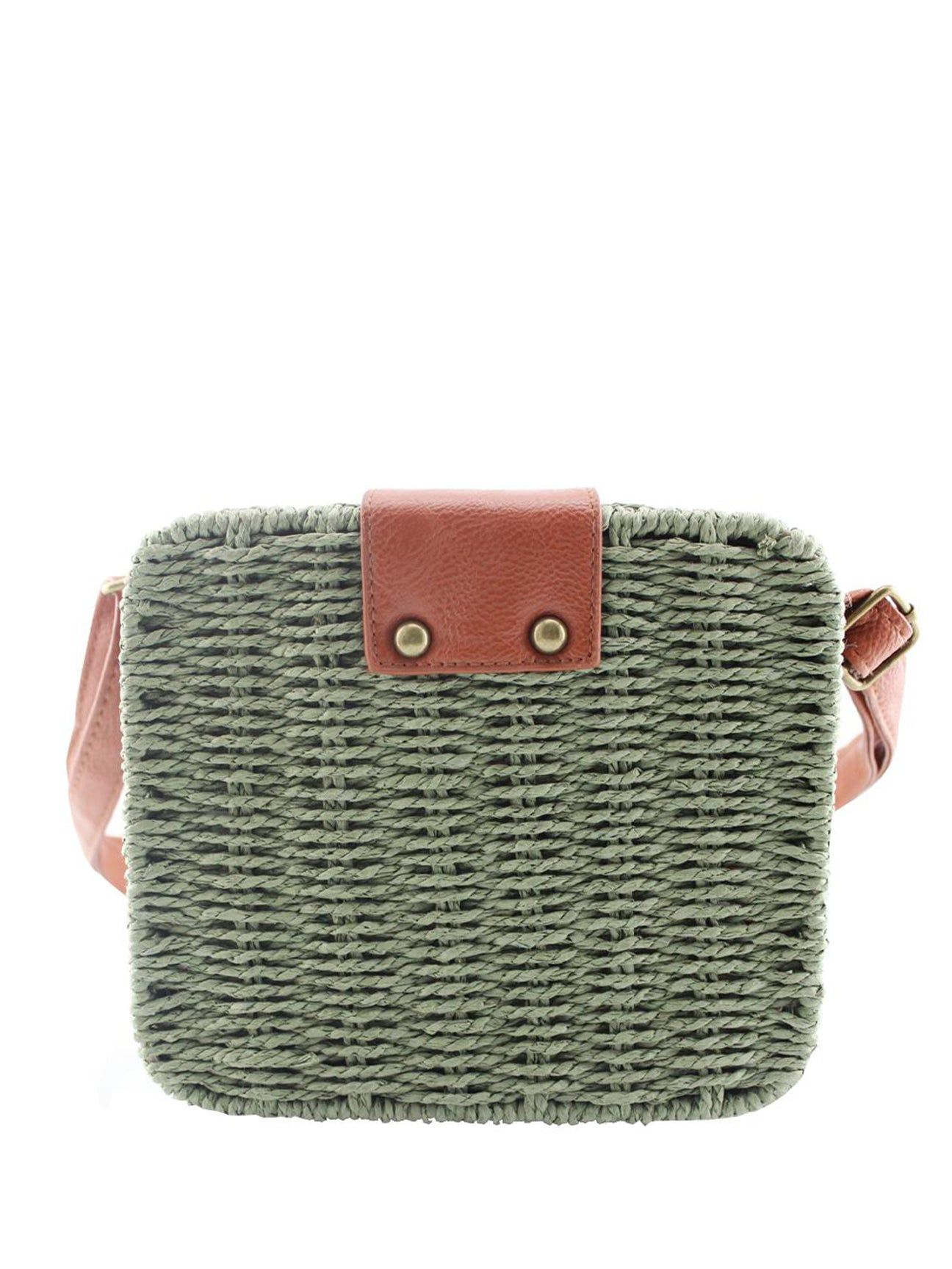 Straw Cross Body Bag