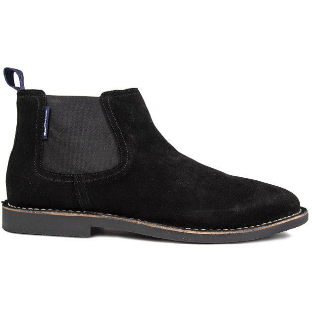 ben sherman black chelsea boots