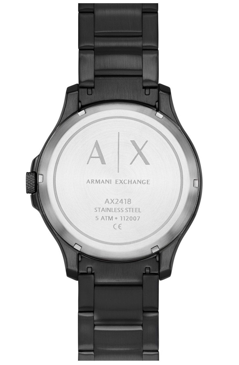 Armani Exchange Hampton Men's Black Watch AX2418