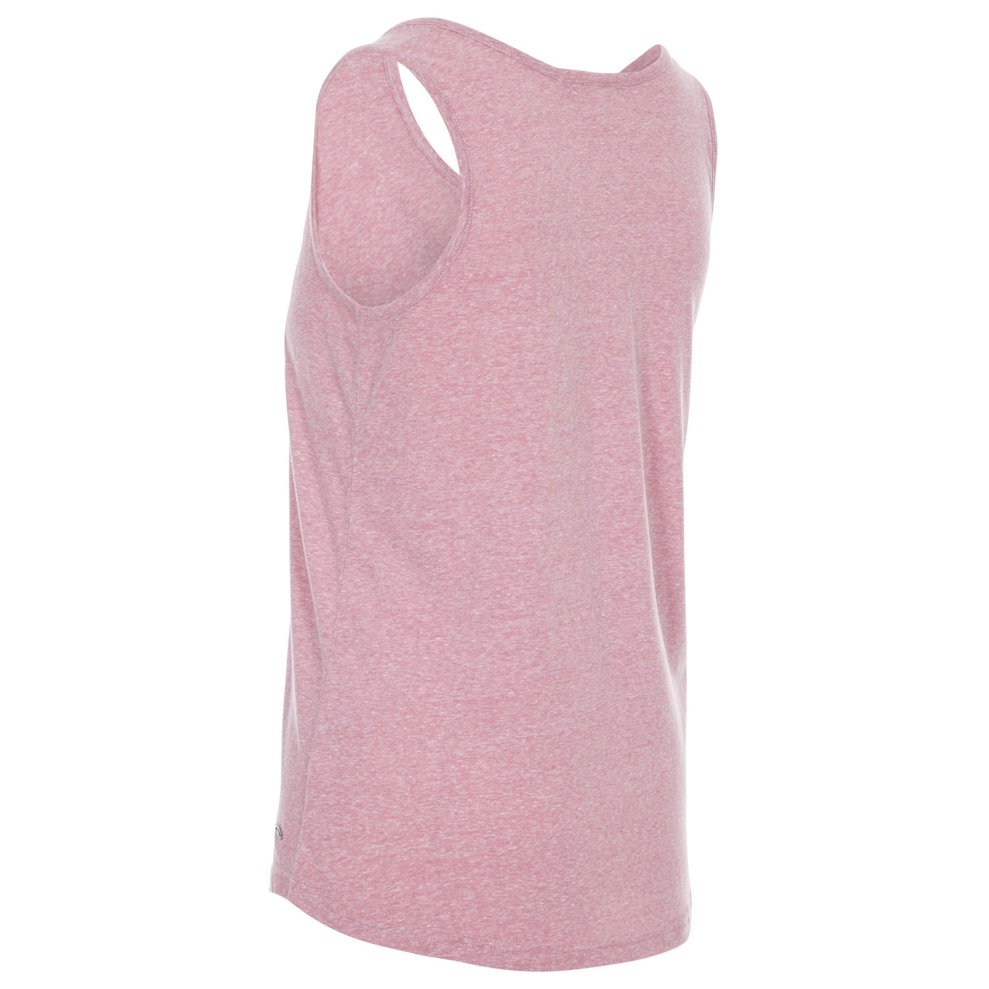 Sleeveless vest top with front pocket. Curved hem shape. Matching bindings. Soft pleat at front neck. 50% polyester, 38% cotton, 12% viscose. Trespass Womens Chest Sizing (approx): XS/8 - 32in/81cm, S/10 - 34in/86cm, M/12 - 36in/91.4cm, L/14 - 38in/96.5cm, XL/16 - 40in/101.5cm, XXL/18 - 42in/106.5cm.