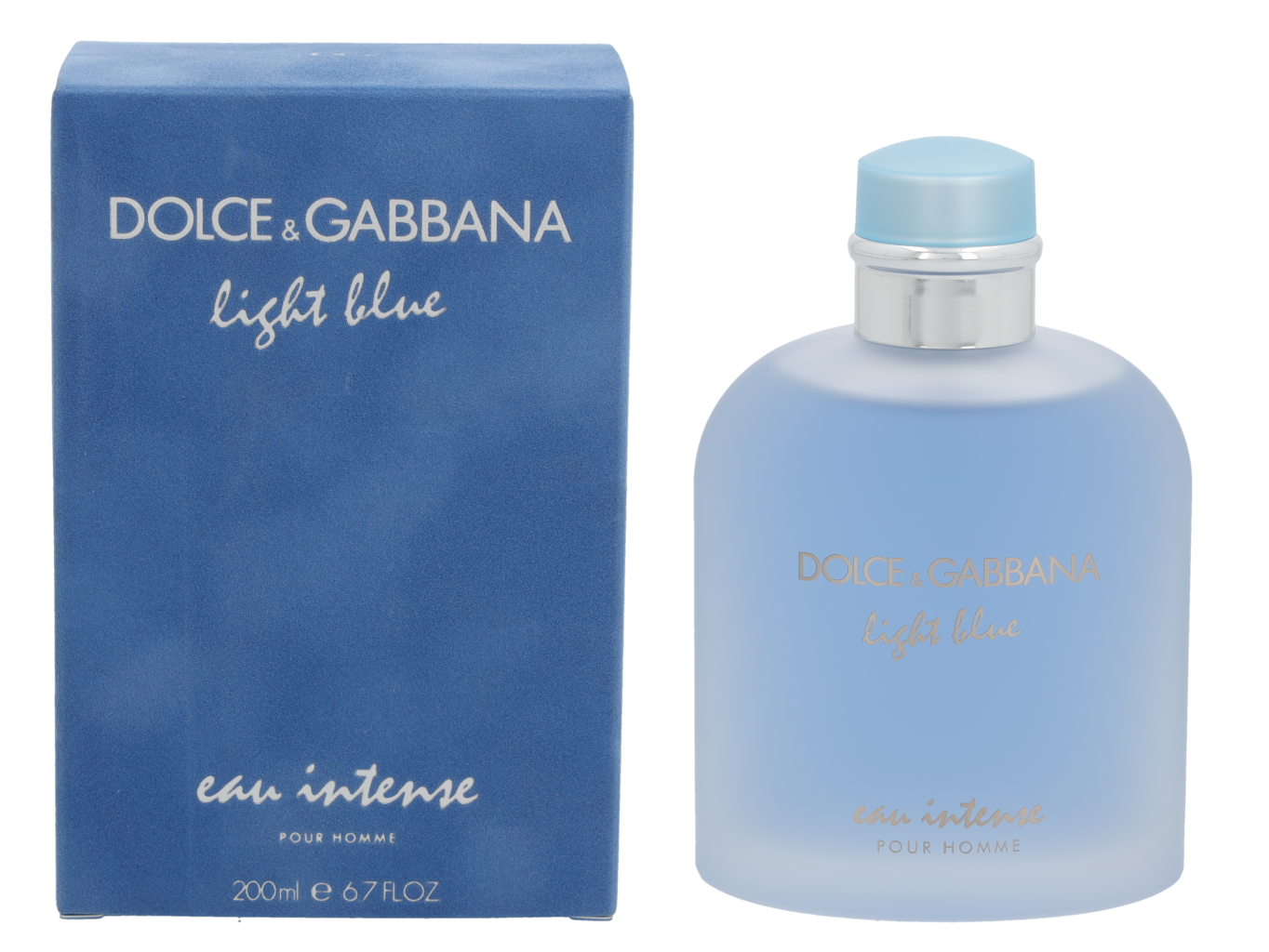 Dolce & Gabbana Light Blue Eau Intense Pour Homme Eau De Parfum 200ml
