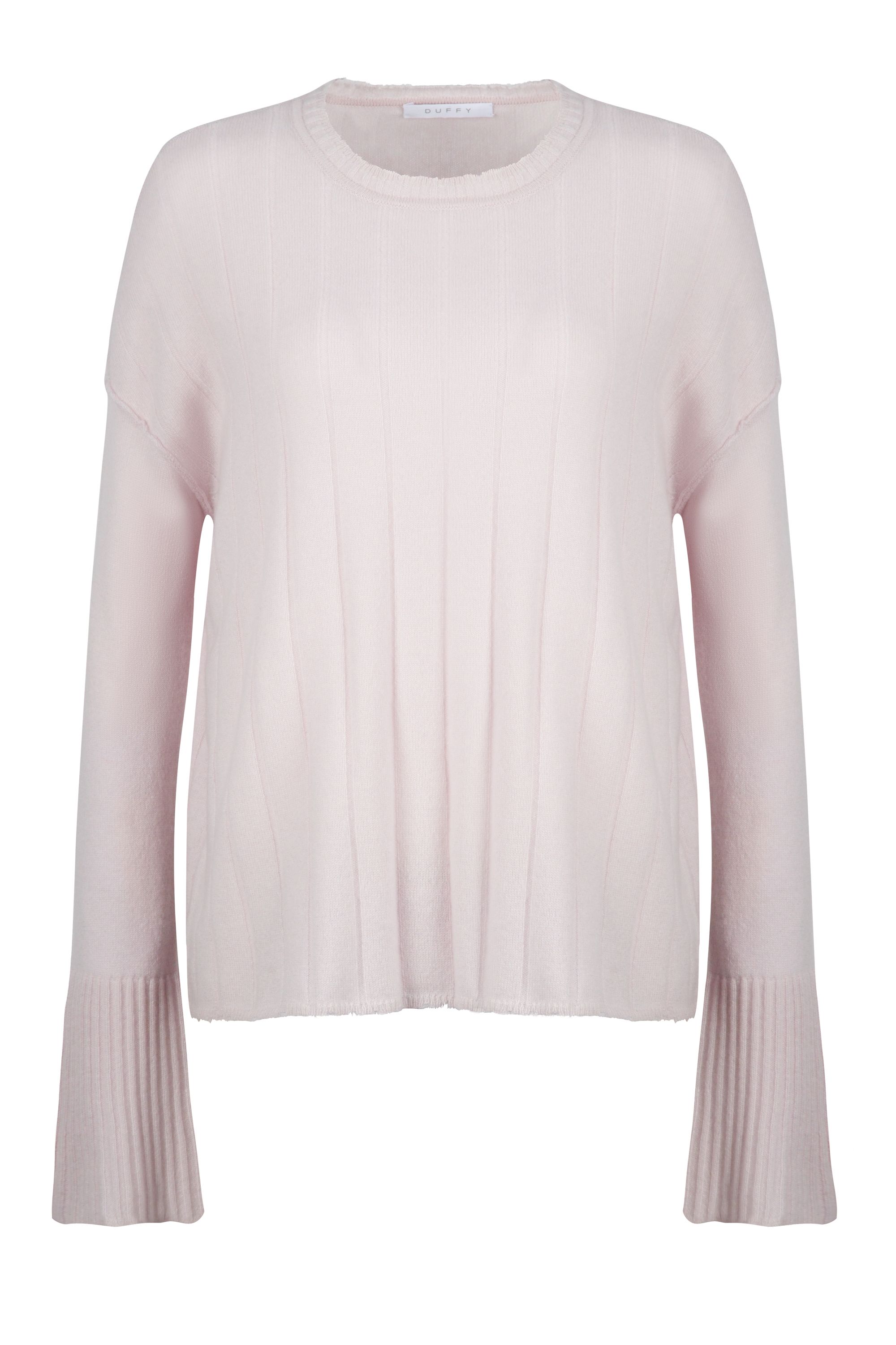 Duffy Ladies Bell Sleeve Cashmere Jumper