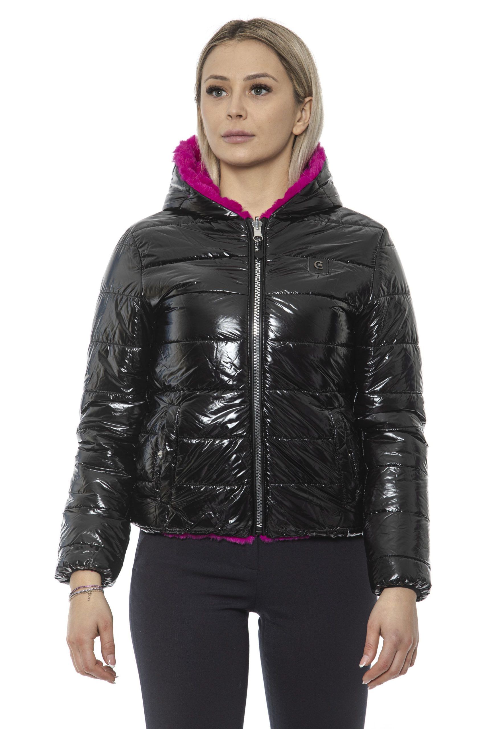 <p>Woman Jacket. Zip And Hood Closure. Double Model. One Side In Faux Fur.</p>