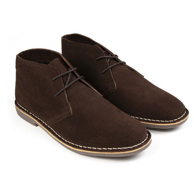 Red Tape Men's Gobi Suede Ankle Boots - Navy Blue Desert Boots - View #10