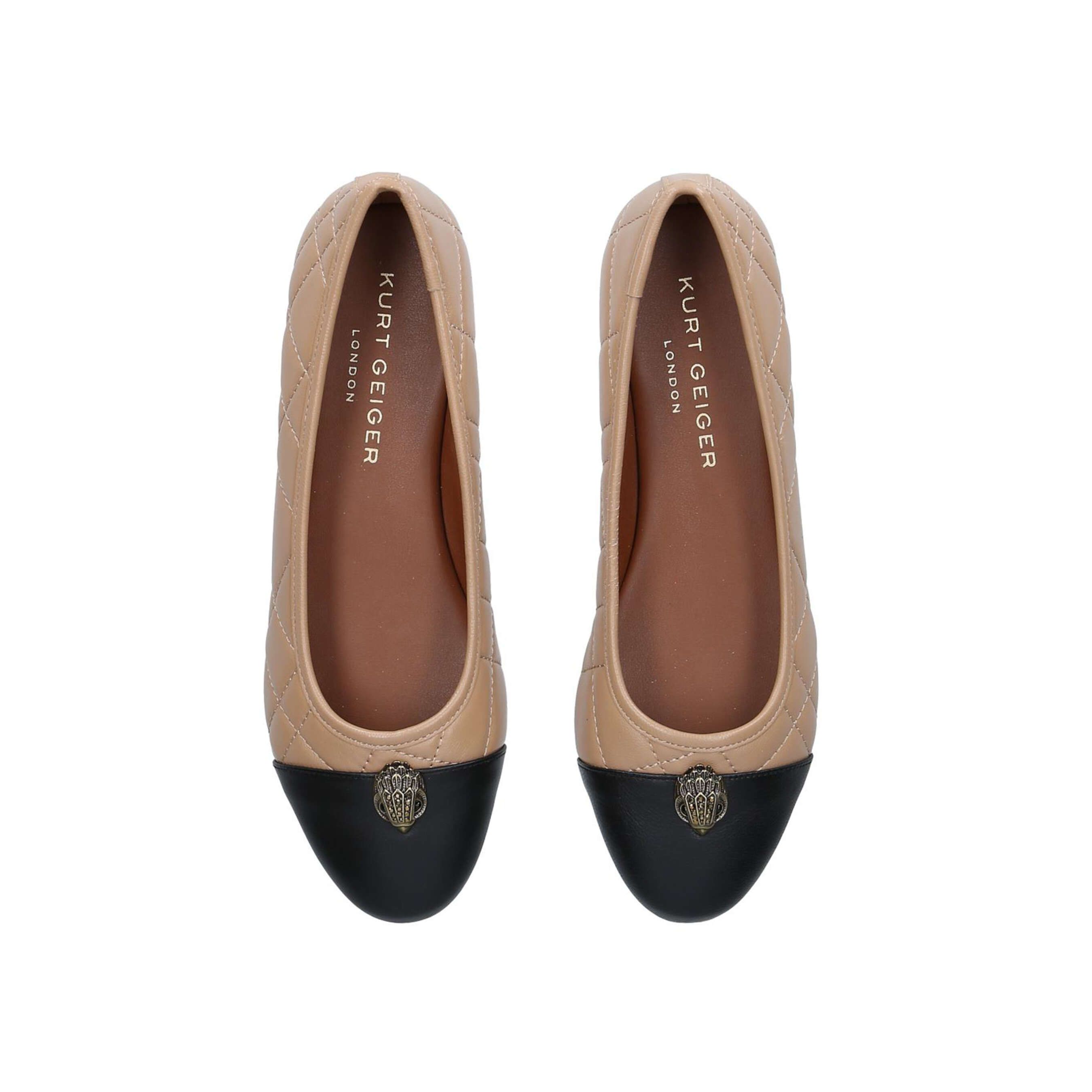 Kurt Geiger London Leather KGL Emmy Ballet Flats