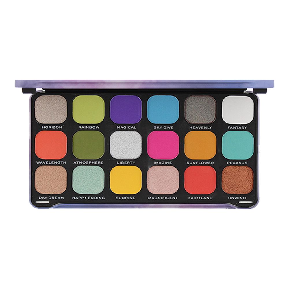 Revolution Rainbow Eyeshadow Palette 18 x 1.1g