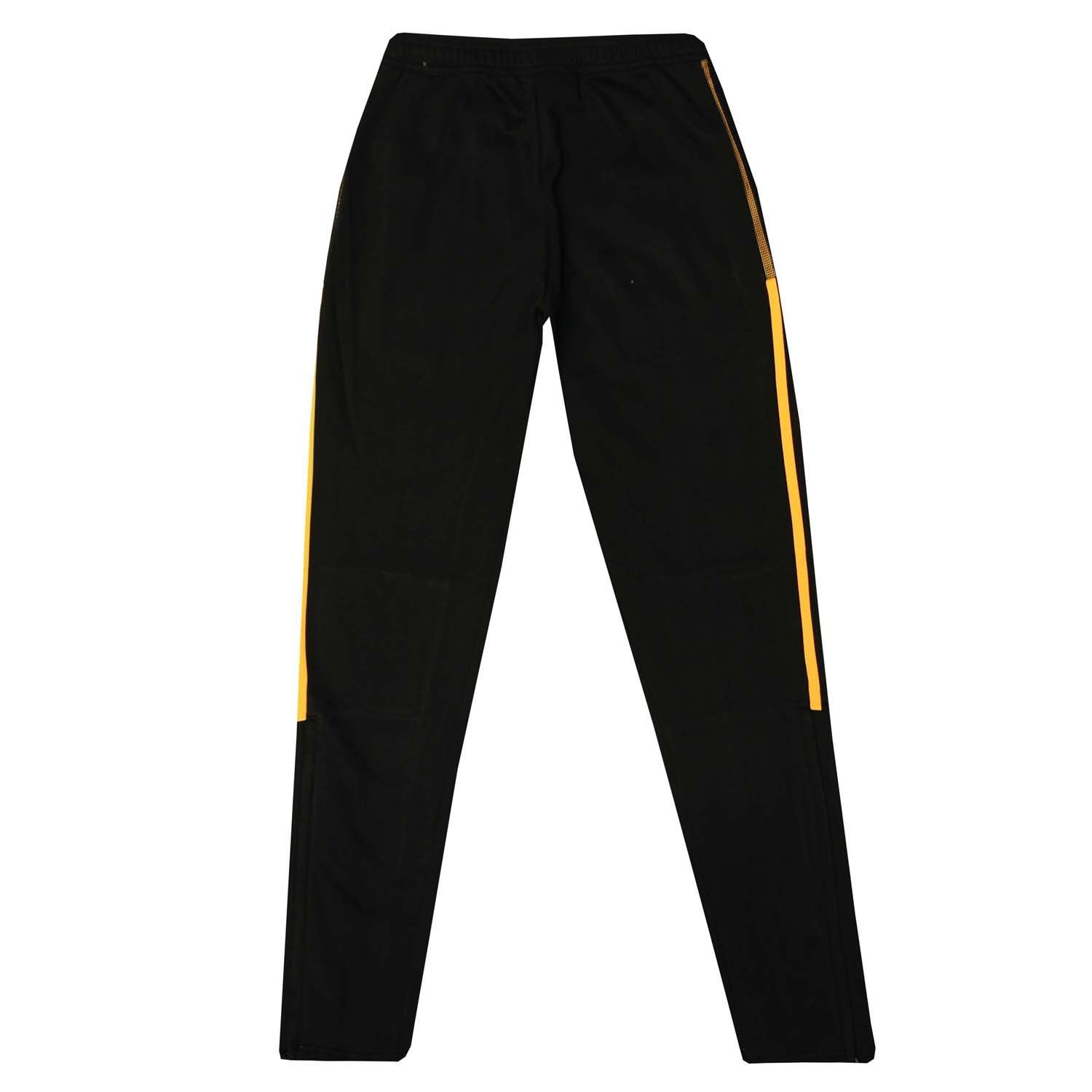 Boy's adidas Junior Tiro Winterized Tracksuit Bottoms in Black