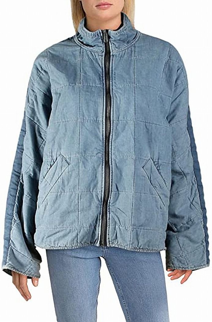Color: Blues Size Type: Regular Size (Women's): L Type: Jacket Style: Quilted Outer Shell Material: 100% Cotton