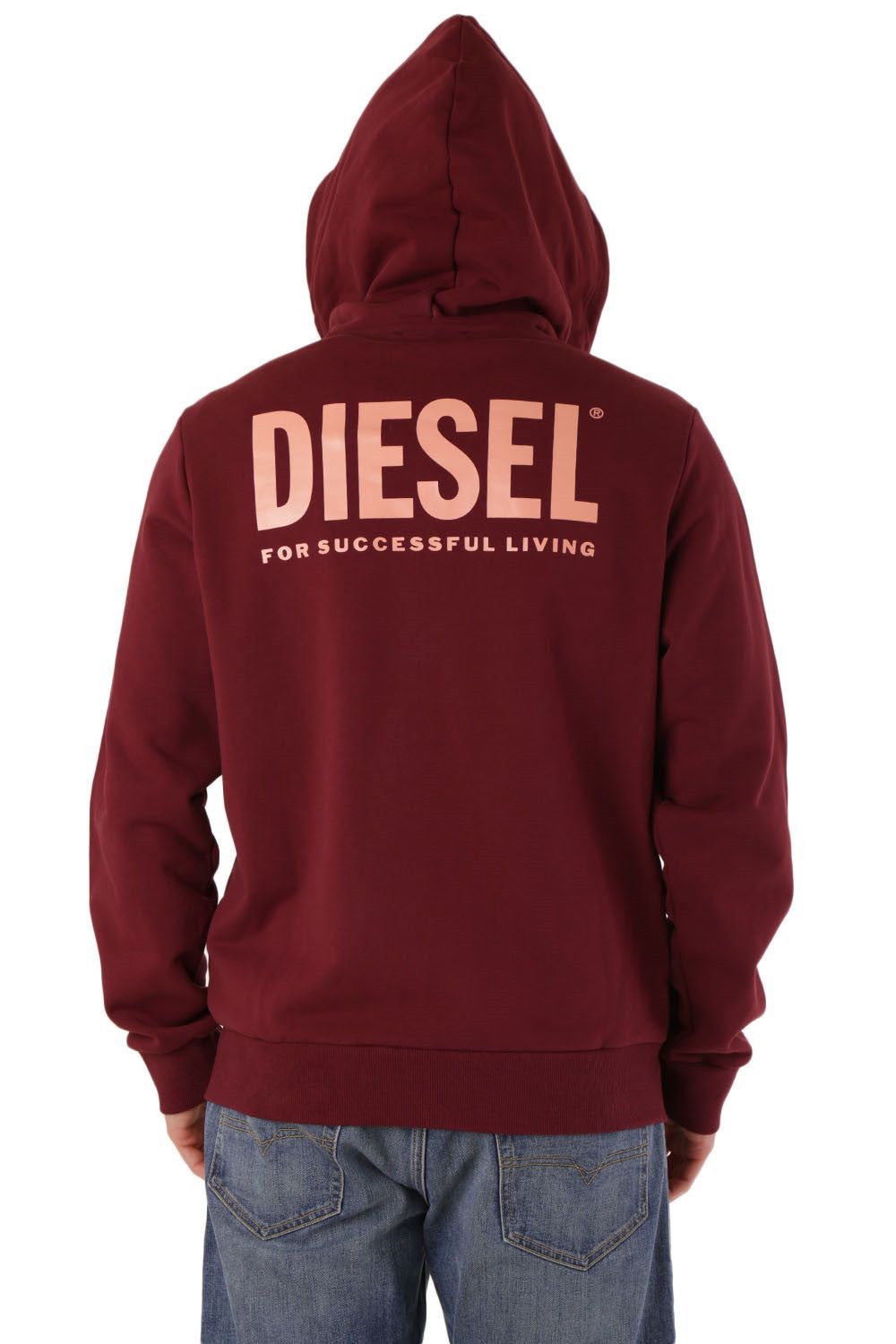 Brand: Diesel
Gender: Men
Type: Sweatshirts
Season: All seasons

PRODUCT DETAIL
• Color: green
• Fastening: with zip
• Sleeves: long
• Collar: hood

COMPOSITION AND MATERIAL
• Composition: -95% cotton 
•  Washing: machine wash at 30°