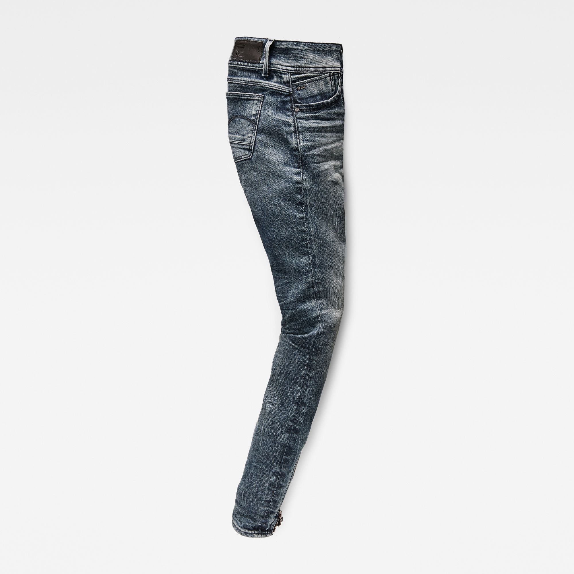 G Star Raw Lynn Zip Grip Mid Waist Skinny Jeans