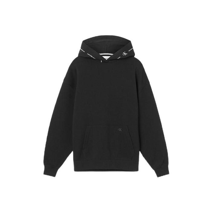 Brand: Calvin Klein Jeans
Gender: Women
Type: Sweatshirts
Season: Spring/Summer

PRODUCT DETAIL
• Color: black
• Pattern: print
• Fastening: slip on
• Sleeves: long
• Collar: hood

COMPOSITION AND MATERIAL
• Composition: -64% cotton -36% polyester 
•  Washing: machine wash at 30°