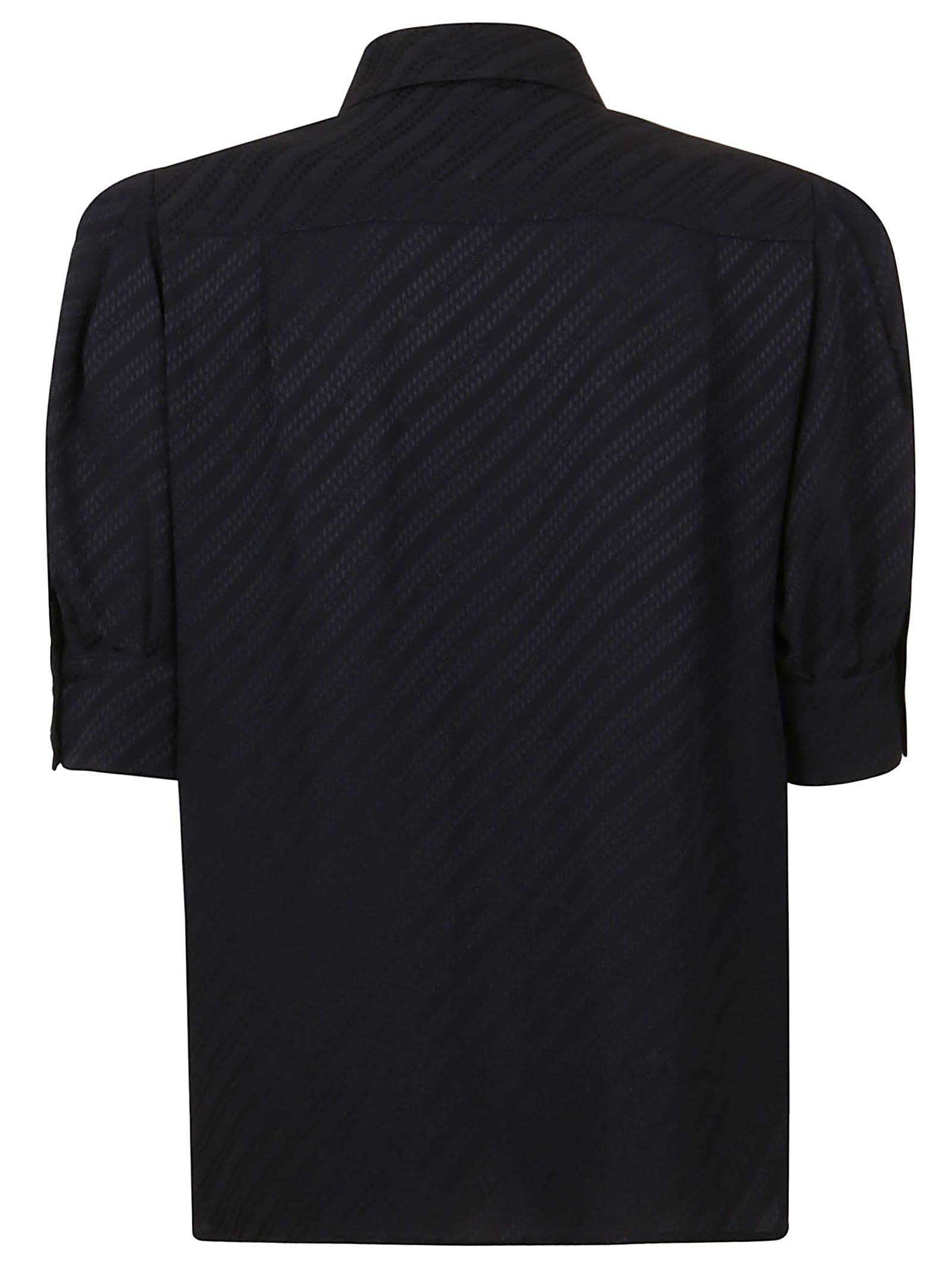 Givenchy Women's BW60Pl12Jb001 Black Silk Shirt