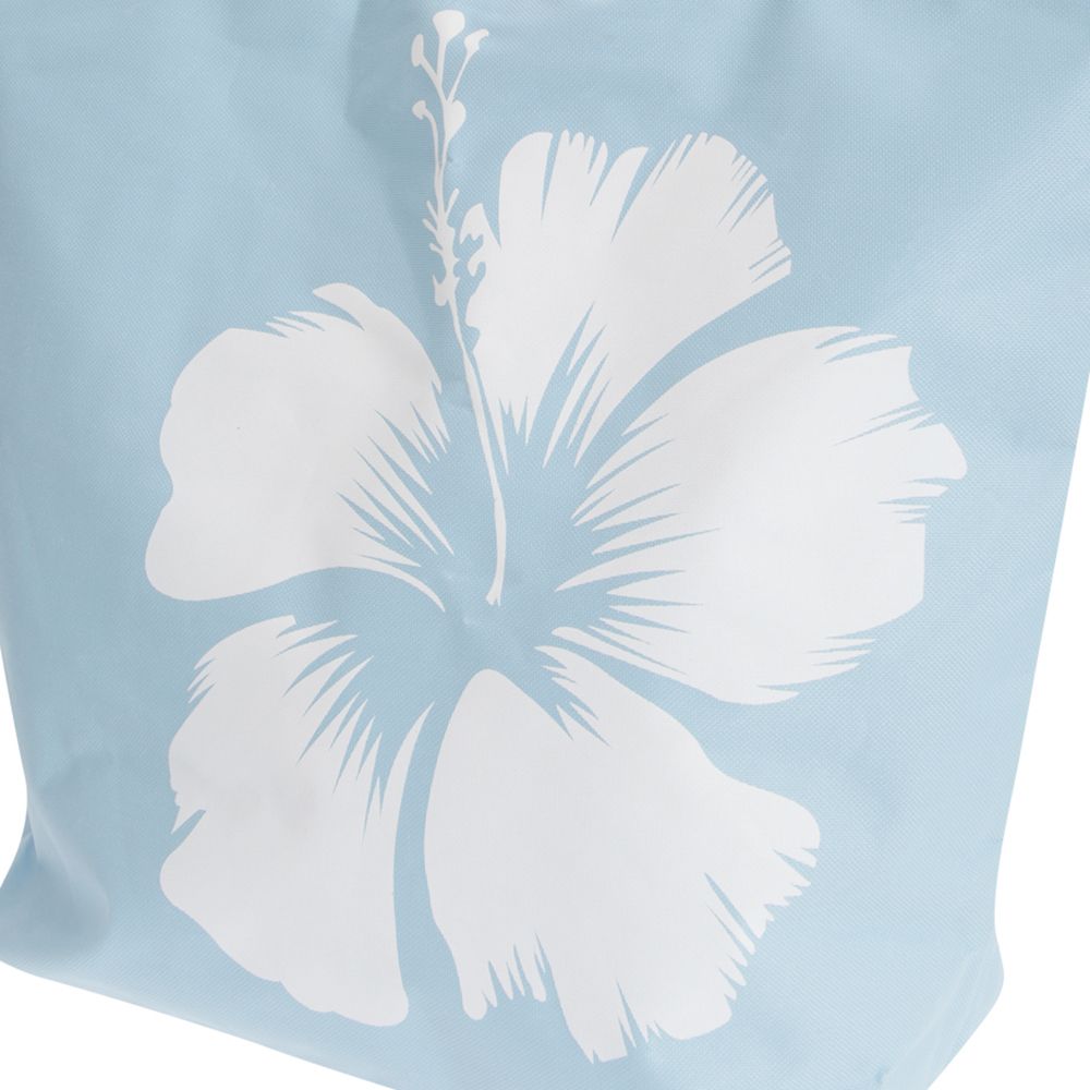 FLOSO Womens/Ladies Hawaiian Flower Summer Handbag (Blue)