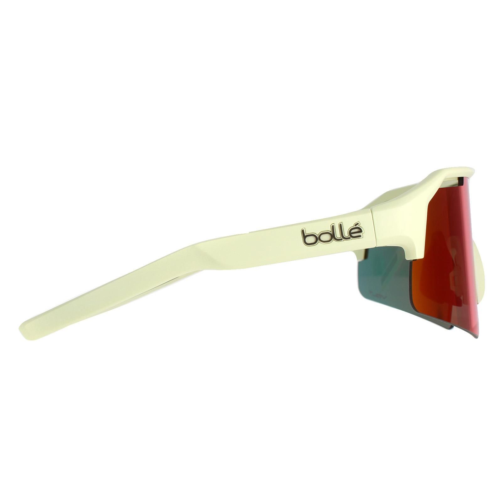 Bolle Shield Unisex Creator Matte Green Volt Ultraviolet C-Shifter  Bolle are from the Bolle performance collection designed for cycling but good for all sports. They have a large shield style lens with extra ventilation.