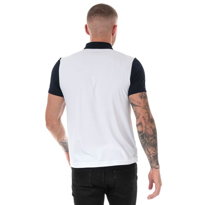 Mens regular Fit Polo Shirt<BR>- Signature design. <BR>- Cotton pique combines comfort and elegance. <BR>- Classic fit. <BR>- Ribbed collar and armbands. <BR>- 2-button placket. <BR>- Green crocodile embroidered on chest. <BR>- Cotton 100%. Machine washable.