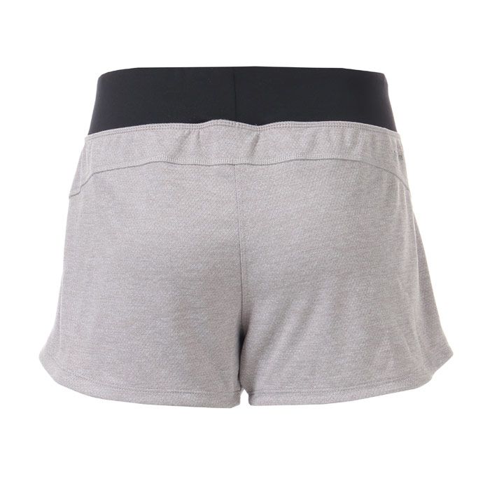 Women's adidas Soft Touch Shorts in Light Grey