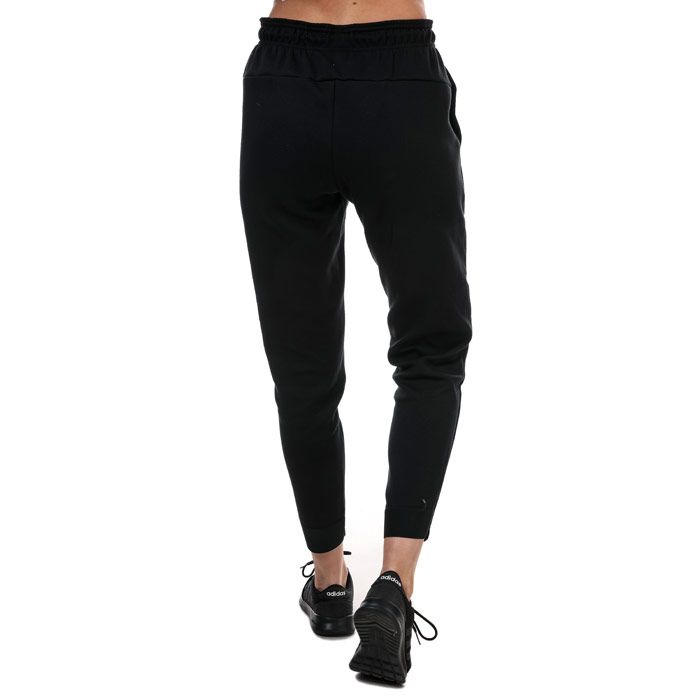 womens adidas joggers black