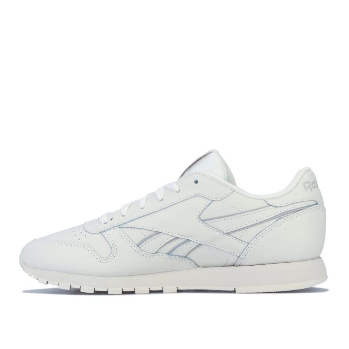 Women's Reebok Classics Classic Leather Trainers in Chalk