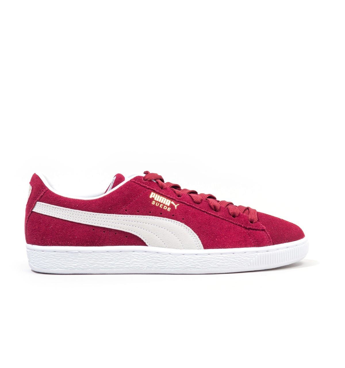 Men's Puma Suede Classic XXI Trainers in wine