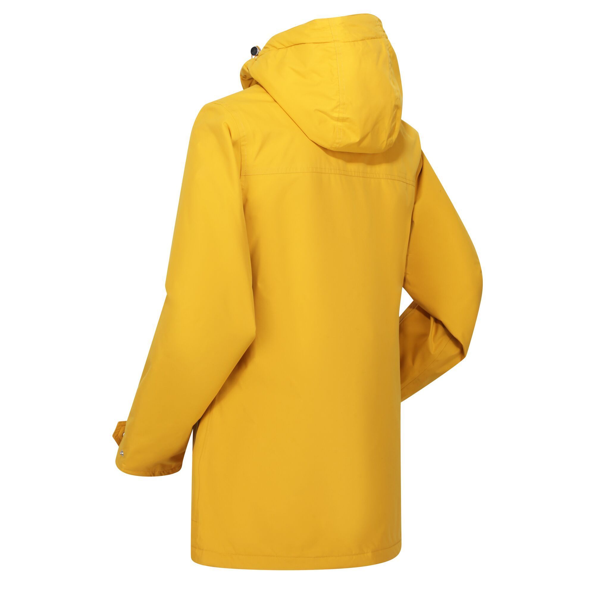 Material: 100% Polyester. Fabric: Faux Fur, Hydrafort. Design: Plain. Fit: Regular. Fabric Technology: Durable. Hooded, Insulated, Side Seams, Taped seam, Thermo-Guard, Waterproof. Cuff: Adjustable. Neckline: Hooded. Sleeve-Type: Long-Sleeved. Hood Features: Adjustable, Grown On Hood. Length: Regular. Pockets: 2 Front Pockets, 1 Security Pocket. Fastening: Full Zip.
