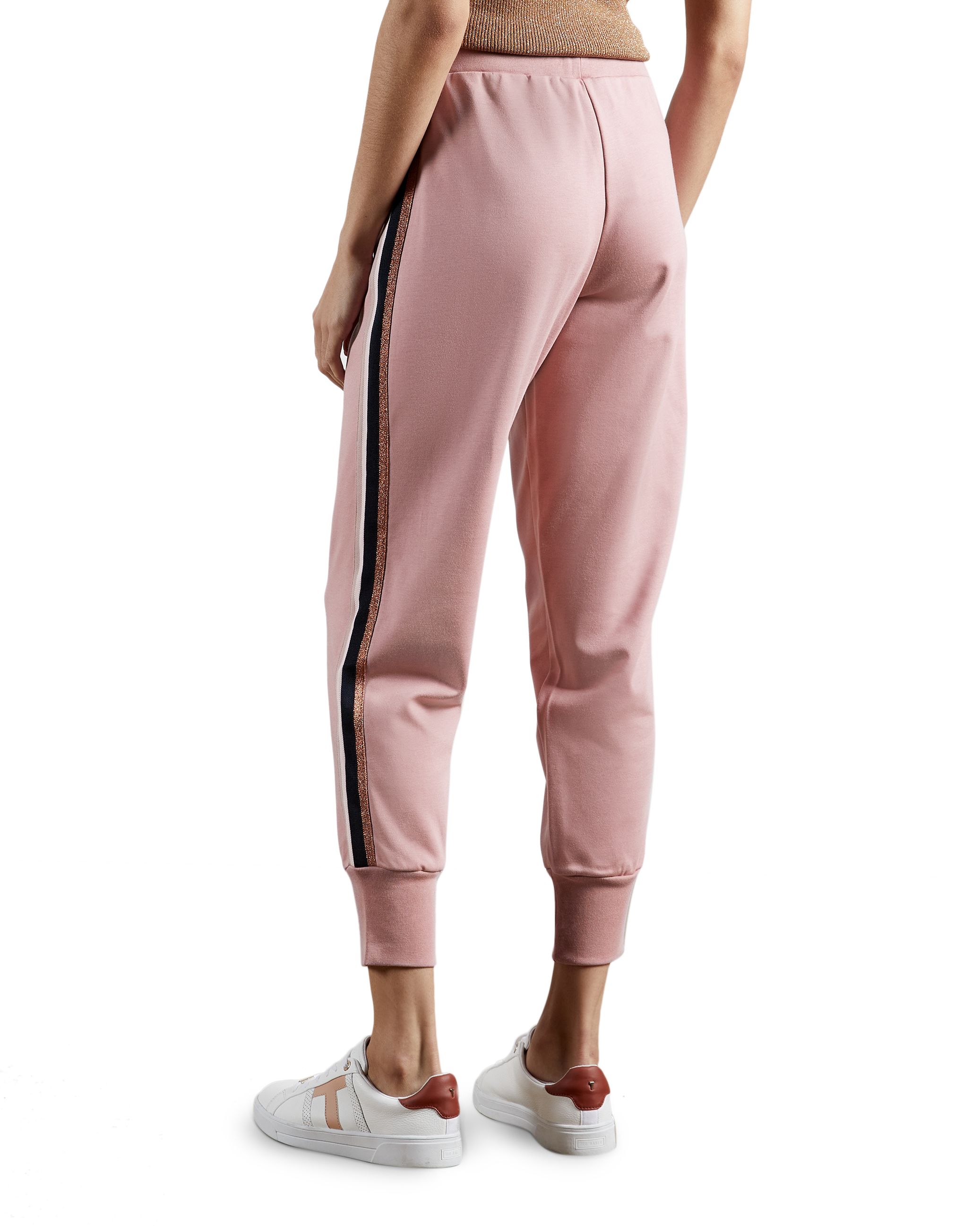 aliceah jogger with striped trim