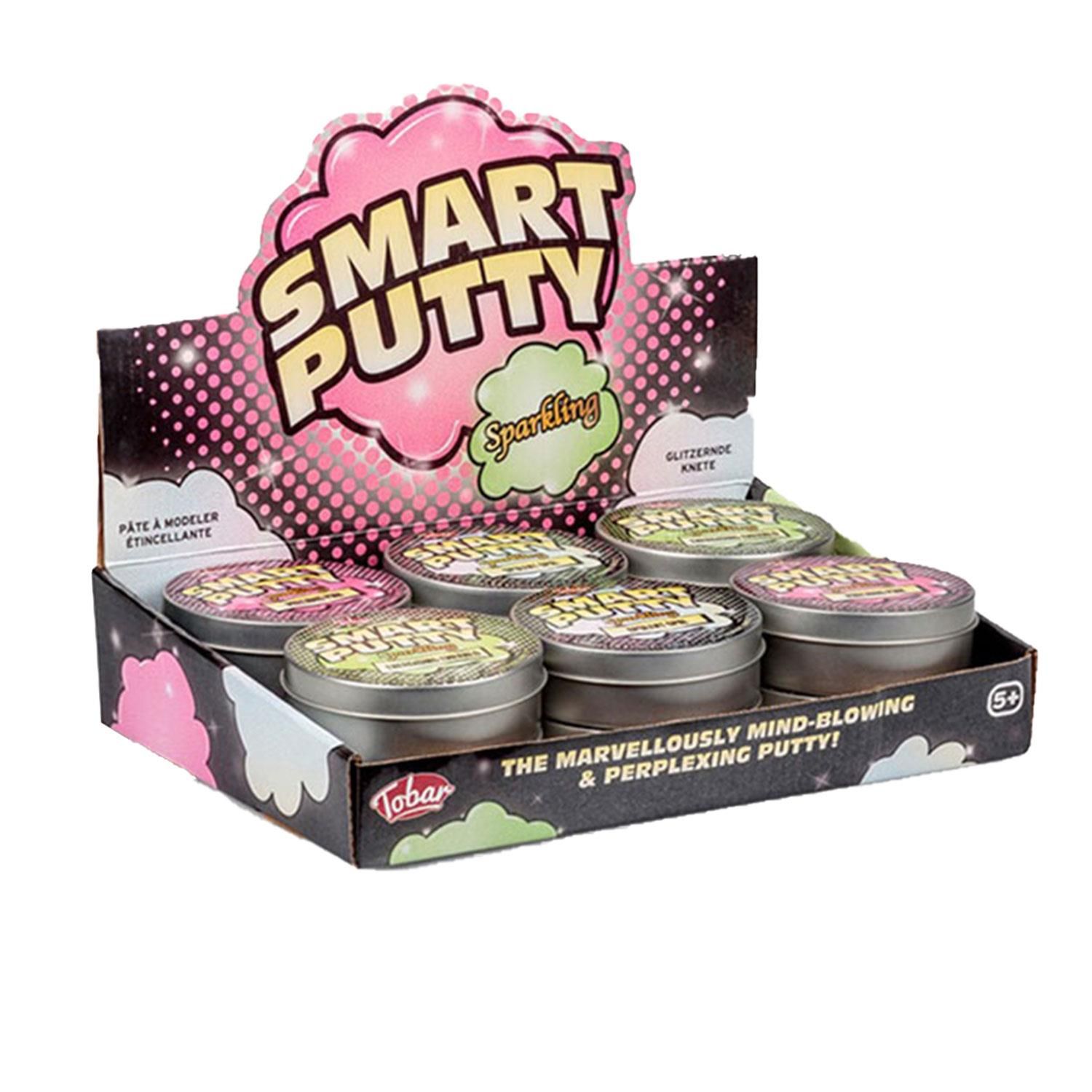Tobar Sparkling Smart Putty, Assorted Colours