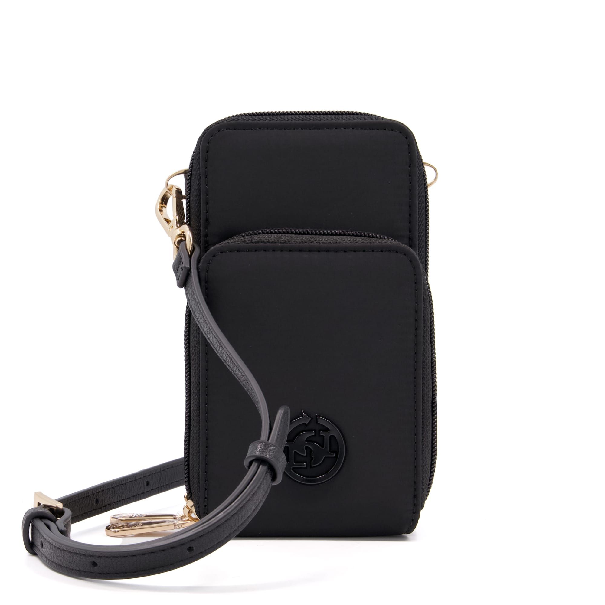 Keepsake combines style with practicality, allowing you to carry your phone, cards and change hands-free. This soft-shell piece is made with recycled polyester and has a long strap to be worn around your neck. Just want Keepsake for your handbag?