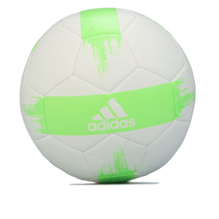 adidas Epp II Club Football in white.- Machine-stitched construction- Butyl bladder for best air retention- Requires inflation.- adidas Badge of Sport on cover.- 100% TPU cover.- Ref: FS0379