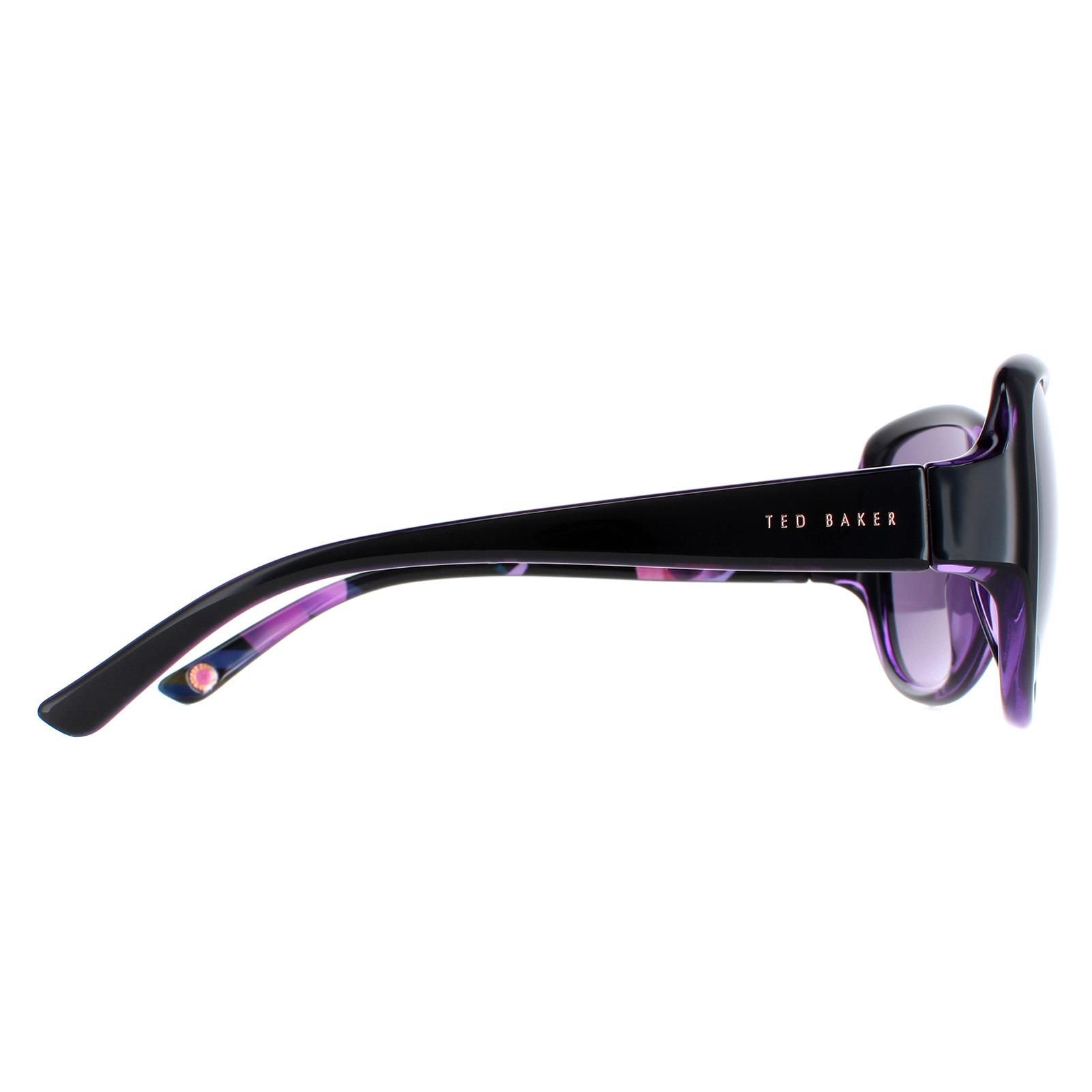 Ted Baker Sunglasses TB1394 Shay 007 Black Purple
