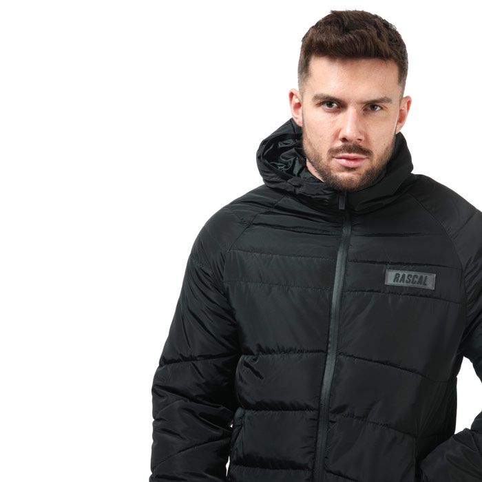 Men's Rascal Vision Quilted Jacket in Black