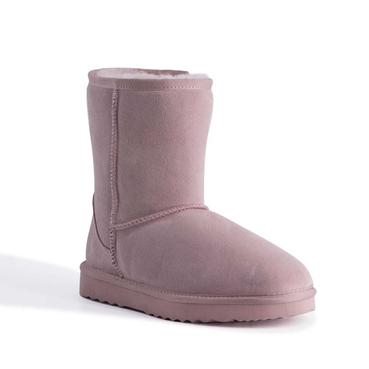 DETAILS





Unique fully moulded insole with support - all sheepskin lined footbed - extremely comfortable
Full leather Suede leather upper - Water Resistance
Soft premium genuine Australian Sheepskin wool lining
Sustainably sourced and eco-friendly processed
Unisex value boots
Rubber High-density EVA blend outsole - making it lighter,softer and more durable
Long and firm wool pelt for superior warmth
Double stitching and reinforced heel
Sheepskin breathes allowing feet to stay warm in winter and cool in summer