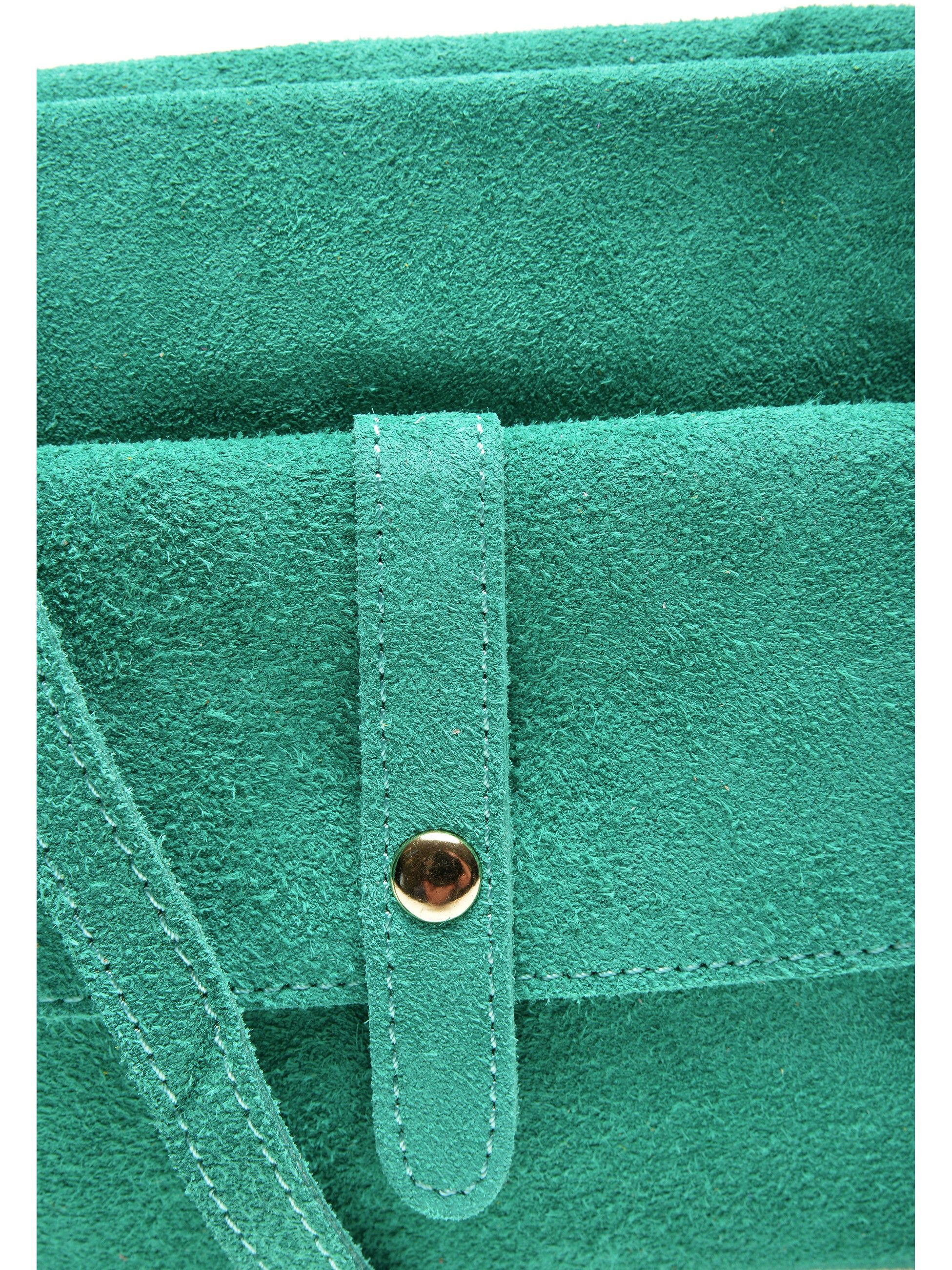 Shoulder bag
100% suede
Top zip closure
Inner zip pocket
Front button pocket
Dimensions (L): 19x24x9 cm
Handle: /
Shoulder strap: 120 cm adjustable