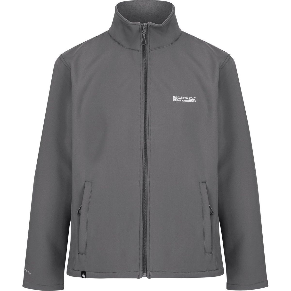 The mens Cera II is a best-selling Softshell jackets. Offering great value and quality across four seasons, you can wear it as a light jacket on mild weather days or as an insulating mid-layer during colder months. The stretchy fabric has a DWR (Durable Water Repellent) finish to guard against wind and showers, and a soft, warm backing for added comfort. Complete with two zipped pockets to keep car keys/mid-walk sweets/dog treats/phones safe. 100% Polyester. Regatta Mens sizing (chest approx): XS (35-36in/89-91.5cm), S (37-38in/94-96.5cm), M (39-40in/99-101.5cm), L (41-42in/104-106.5cm), XL (43-44in/109-112cm), XXL (46-48in/117-122cm), XXXL (49-51in/124.5-129.5cm), XXXXL (52-54in/132-137cm), XXXXXL (55-57in/140-145cm).