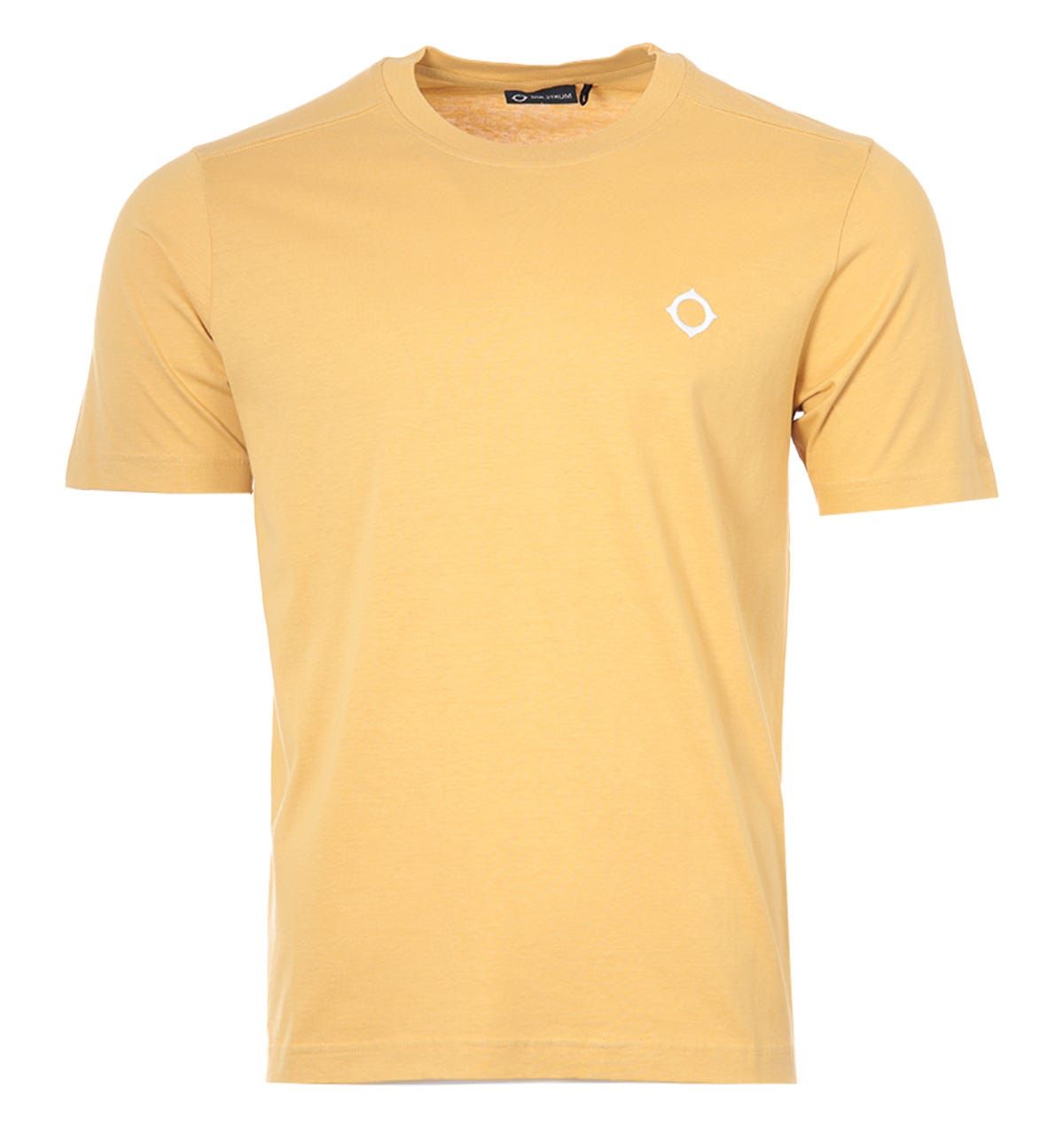 Elevate your wardrobe essentials with MA.Strum and their Icon t-shirt. Crafted from pure cotton, offering a super soft and lightweight feel. Featuring a classic crew neck design with a ribbed collar, short sleeves and their signature cross-back detailing. Finished with the iconic MA. Strum logo embroidered on the chest. Pure Cotton Composition, Ribbed Crew Neck, Short Sleeves, Signature Cross-Back Detailing, Straight Hemline, Tonal Stitching , MA.Strum Branding. Fit & Style: Regular Fit, Fits True to Size. Composition & Care: 100% Cotton , Machine Wash.
