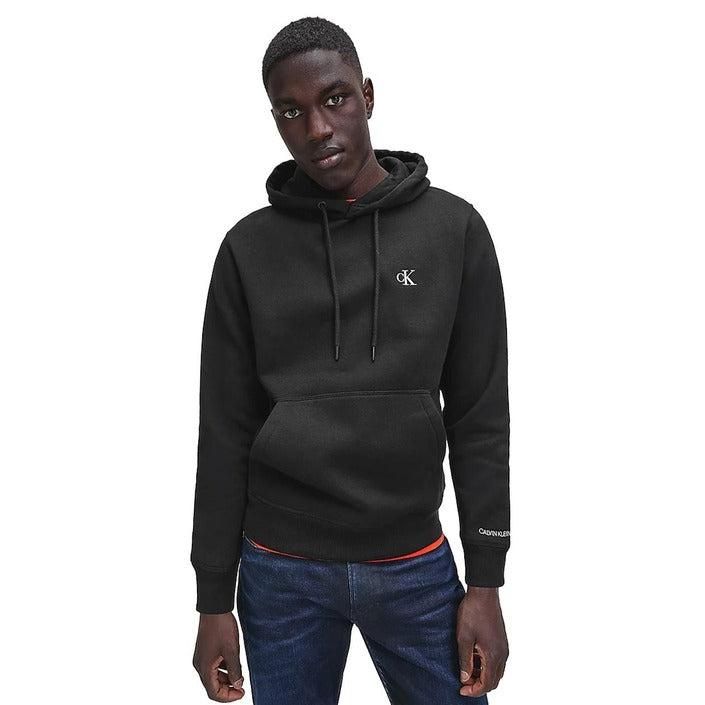 Brand: Calvin Klein Jeans   Gender: Men   Type: Sweatshirts   Color: Black   Pattern: Plain   Sleeves: Long Sleeve   Collar: Hood   Fastening: Slip On   Season: Fall/winter