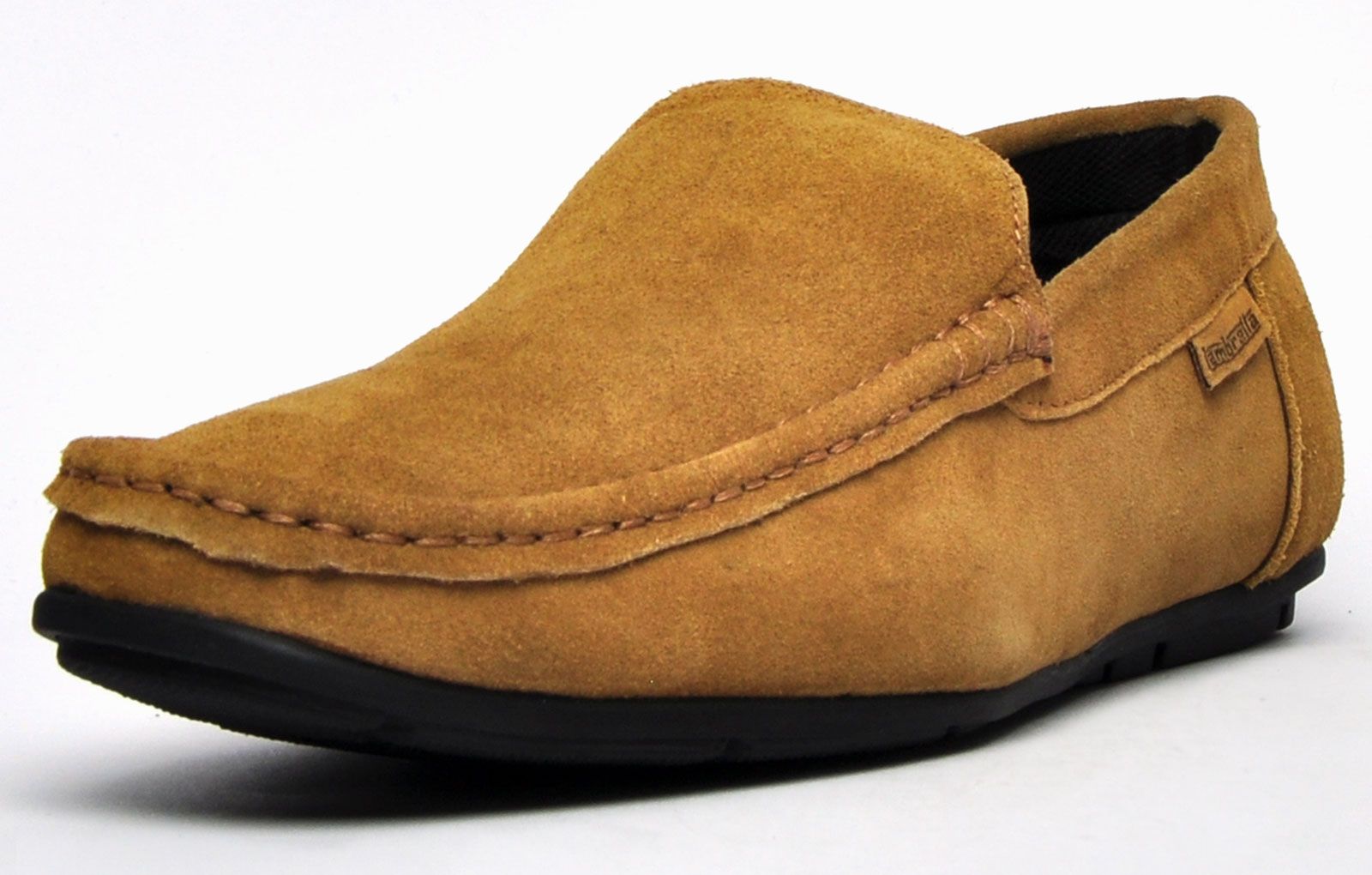Classic and effective the classy design of these Lambretta Quad suede leather slip on loafers allow you to create effortless style no matter what the occasion. Presented in a soft suede leather upper and detailed with a clean cut and designer stitch detailing, these high end dress shoes exert charm for a quirky, dapper finish, a must have addition to any wardrobe. The quality suede leather upper sits on a hard-wearing rubber outsole for superb durability that wont let you down wherever you go.
 -Premium suede leather upper
 -Durable rubber grip sole
 -Soft padded comfort footbed
 -Easy on/off slip on wear
 -Designer stitch detailing throughout
 -Lambretta branding