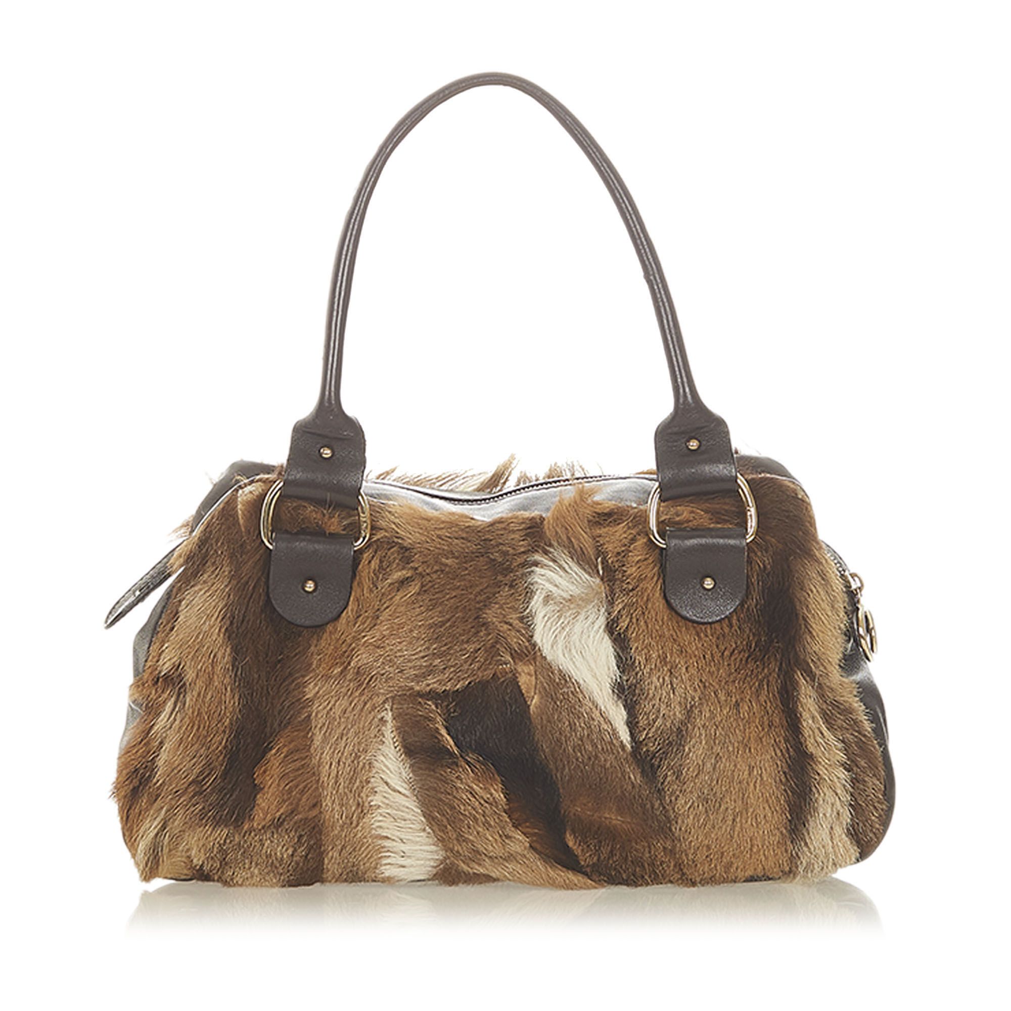 fendi fur crossbody bag