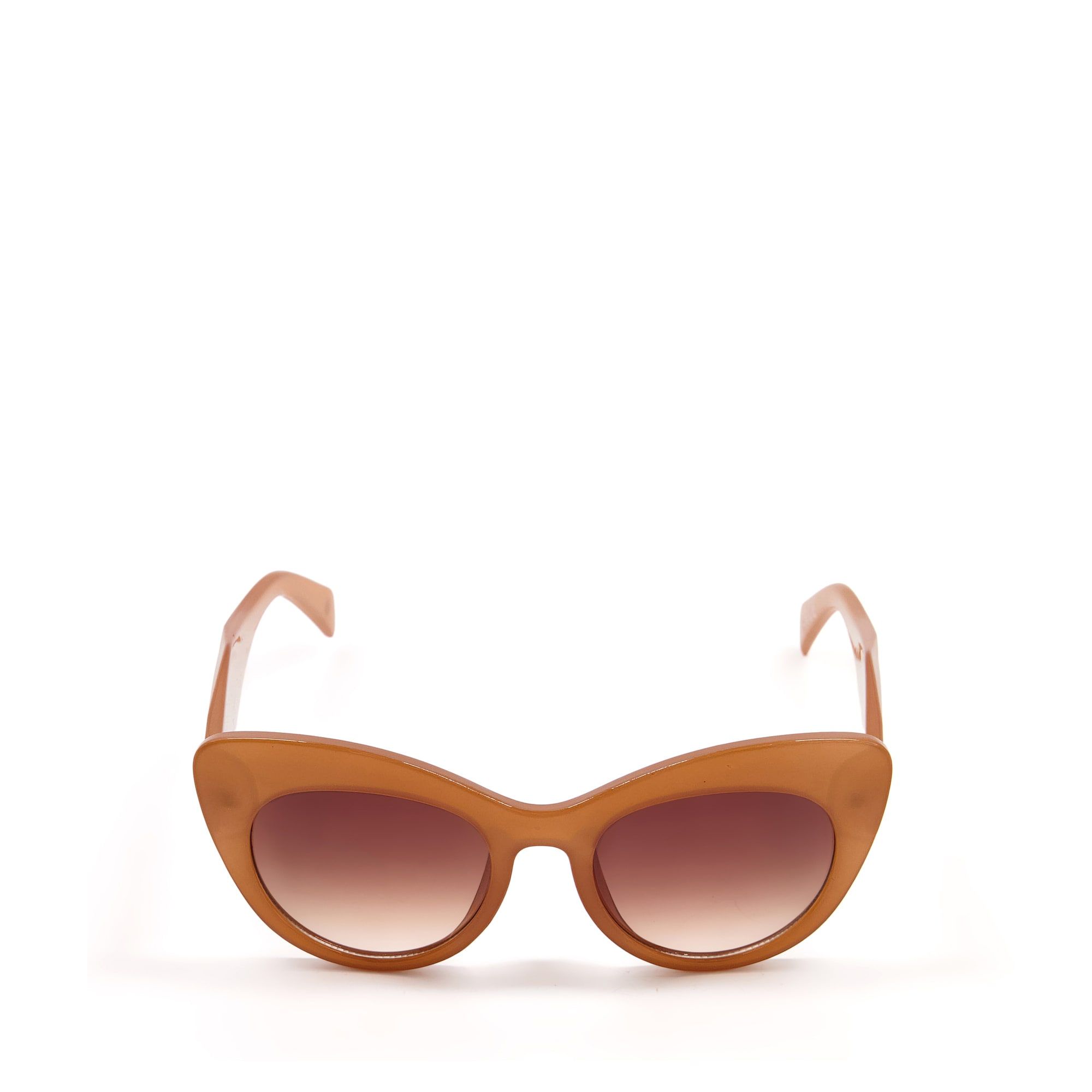 A glamorous style for the summer season, our Galloway glasses boast an oversized frame, gold-tone details and tonal lenses. We've also included a protective case to help keep them safe on your travels. Category 3 UV protection.