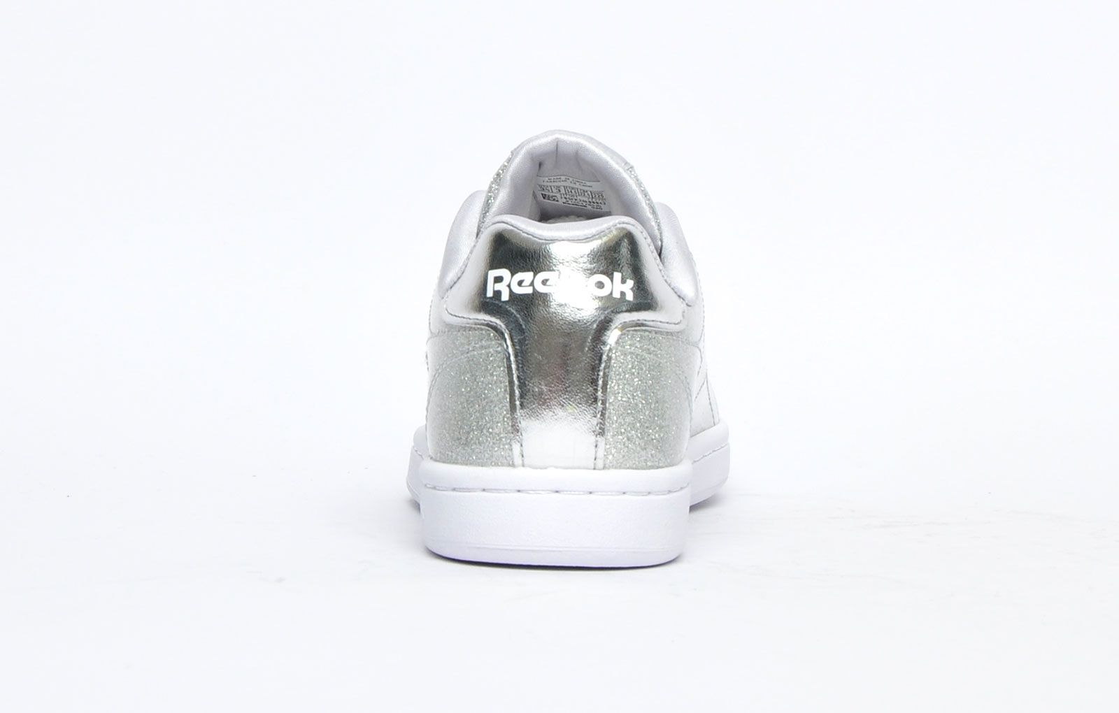 silver reeboks