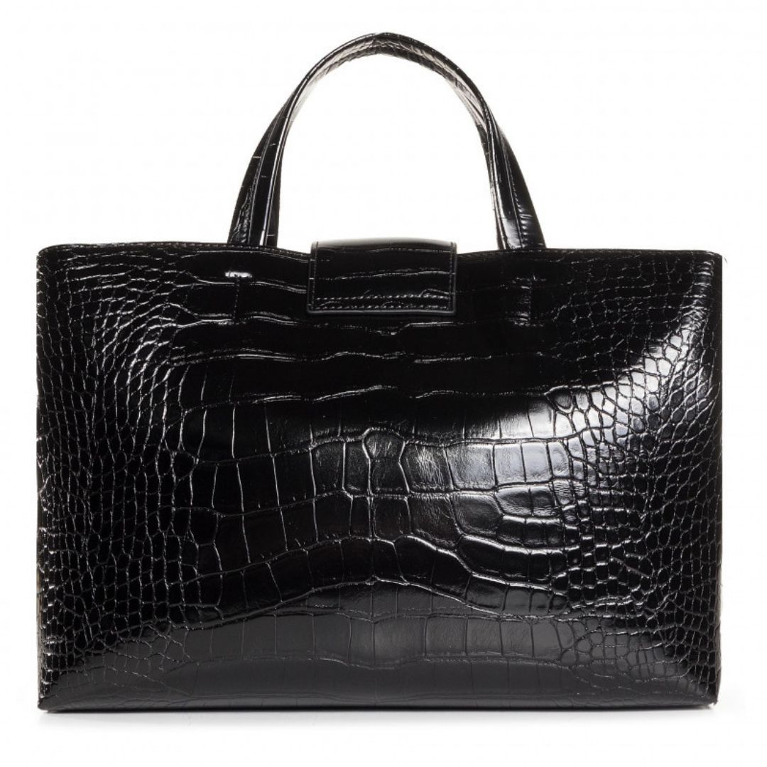 Emporio Armani Black Top Handle Bag