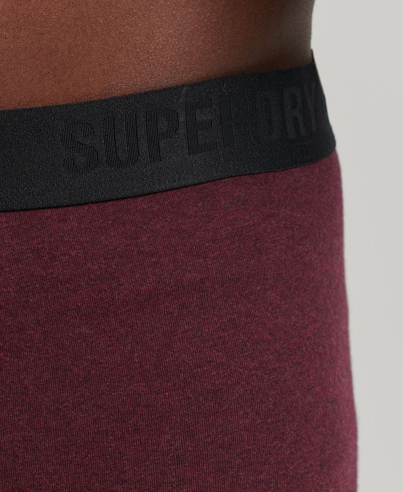 A classic trunk with a sustainable twist, our Organic Cotton Trunk Offset Double Pack. Stock up on your essentials knowing you're doing your bit for the planet.Elasticated waistbandMid-lengthOffset Superdry logoMade with organic cottonMade with organic cotton grown using natural rather than chemical pesticides and fertilisers. The healthier soil this creates uses up to 80% less water which is better for our planet and for the farmers who grow it.