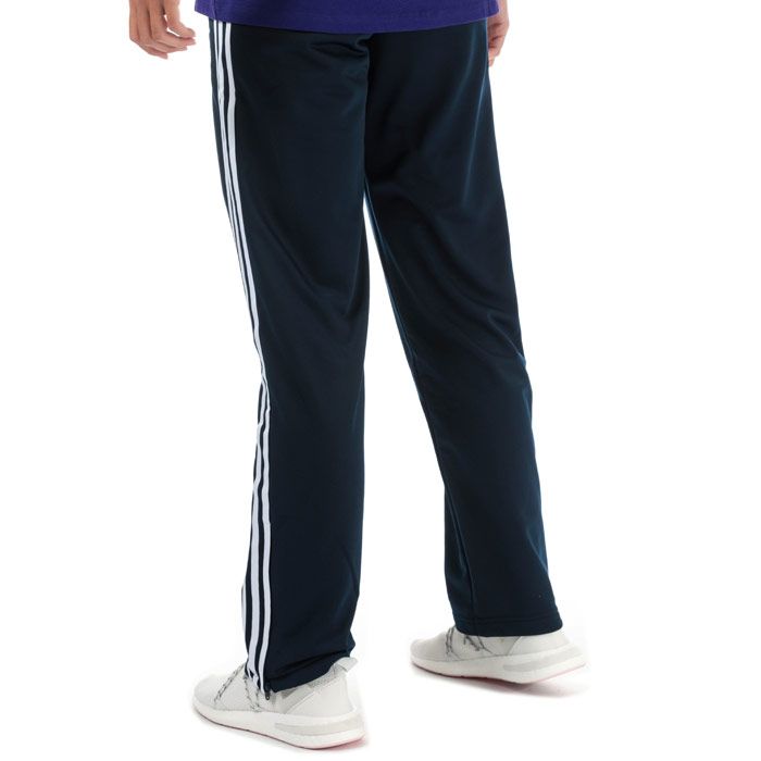 Womens adidas Originals Firebird Track Pants in collegiate navy.<BR><BR>- Iconic track pants crafted in smooth  shiny tricot.<BR>- Elasticated waist with inner drawcord.<BR>- Zipped front pockets.<BR>- Pintuck seams at front legs.<BR>- Ankle zips for easy on - off.<BR>- Applied 3-Stripes to legs.<BR>- Embroidered Trefoil logo at left thigh.<BR>- Regular fit.<BR>- Inside leg measures 32in approximately.  <BR>- Main material: 100% Recycled polyester.  Machine washable.<BR>- Ref: ED7509<BR><BR>Measurements are intended for guidance only.