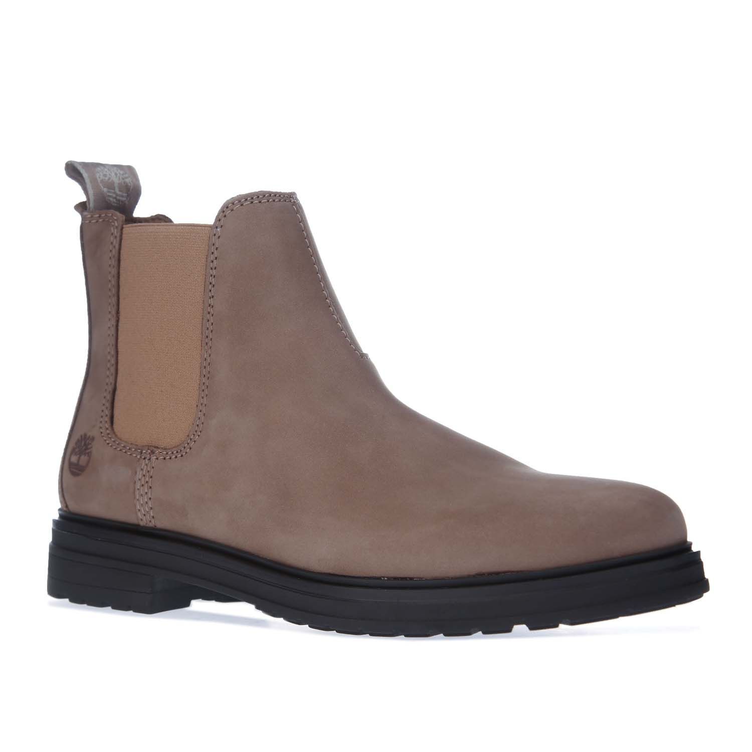 Timberland Hannover Hill Chelsea boots voor dames, taupe